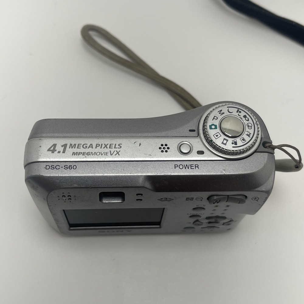 Sony Cyber-shot Carl‎ Zeiss DSC-S60 256MB Digital Camera Silver TESTED WORKING - Picture 5 of 16